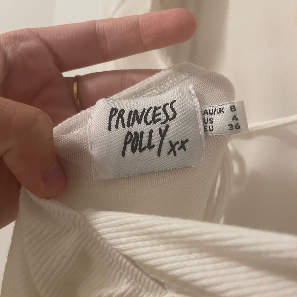 Princess Polly newton mini dress white - Picture 5 of 5